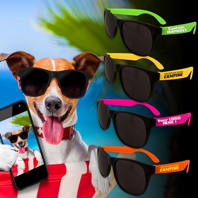Assorted Neon Look Sunglasses