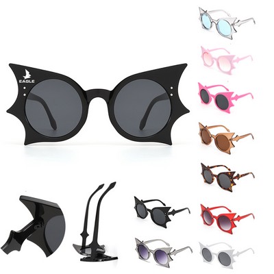 Promotional Bat Wing Shades Halloween Party Sunglasses