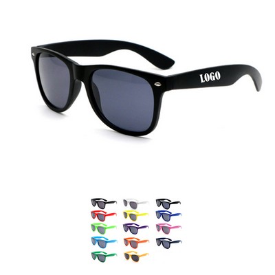 Solid Color Classic Promotional Sunglasses