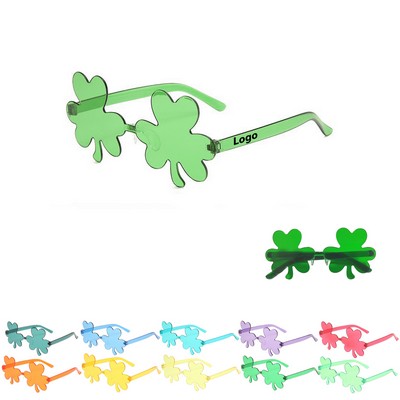 St. Patrick's Day Shamrock Sunglasses