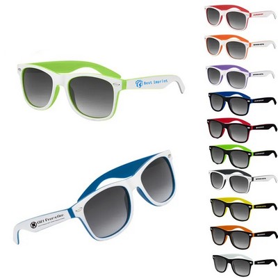 Two Tone Risky Business Sunglasses